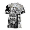 3D All Over Print Wolf Hunter for Men and Women, T-Shirt, Zip Hoodies, Sweatshirt HBC0026