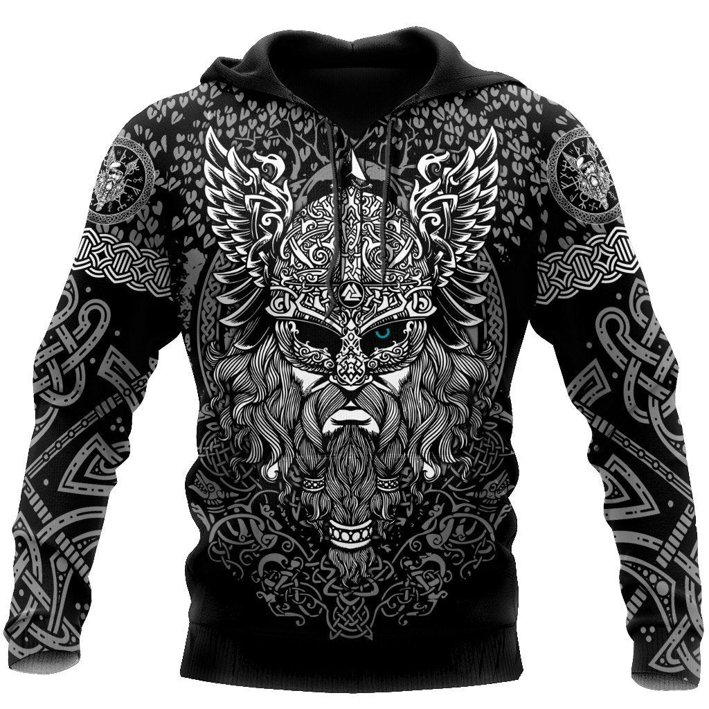 Awesome Hoodie 3D All Over Print Odin tatoo 3D for Men and Women Hoodie, T-Shirt, Zip Hoodies, Sweatshirt HBC116