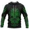 AwesomeHoodie Viking Fenrir Wolf Green Hoodie for Men and Women DC068