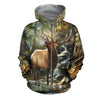 3D All Over Printed Deer Art Clothes