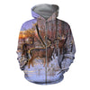 3D All Over Printed Deer Art Shirts and Shorts