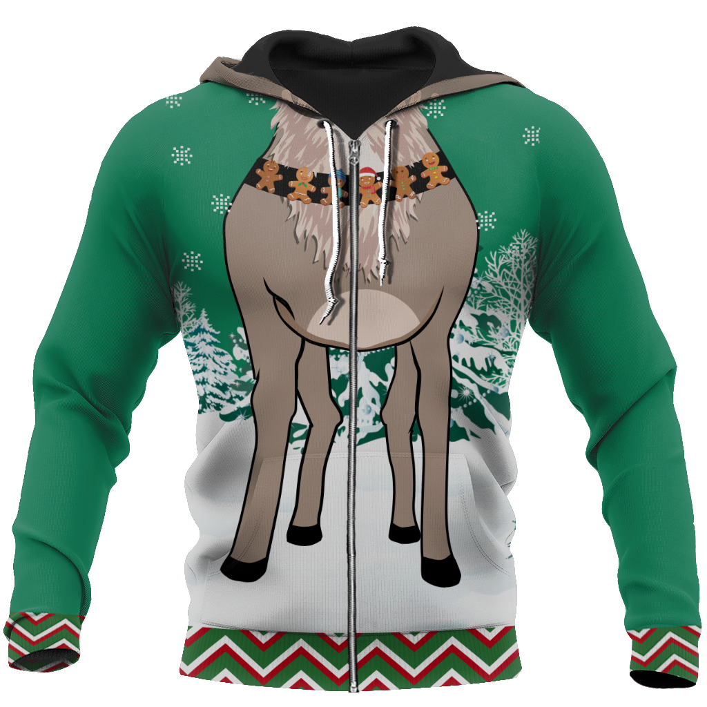 Awesome Hoodie Who want to be a Reindeers this Christmas for Men and Women HBC337