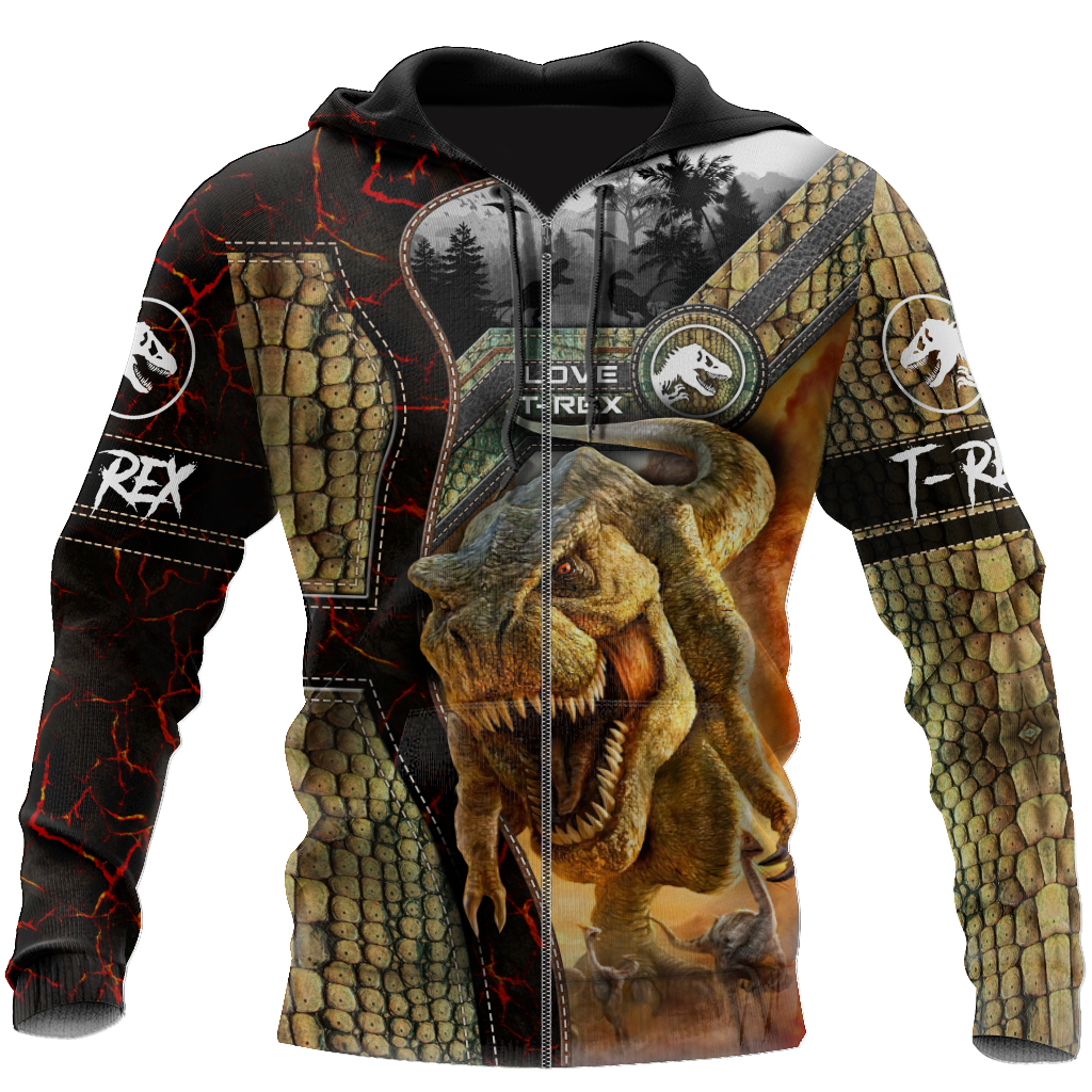Awesome Hoodie Dinosaur T-rex Skin for Men and Women HBC224