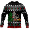 Awesome Hoodie Christmas Dinosaur for Men and Women HBC215