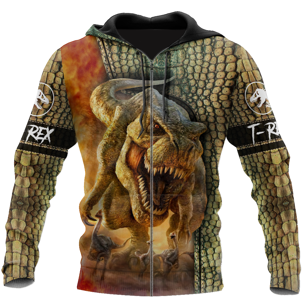 Awesome Hoodie Dinosaur T-rex Skin for Men and Women HBC225