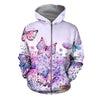 3D All Over Printed Butterflies Clothes